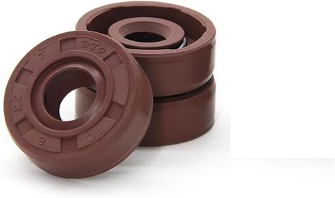 5 قطعة ID 8/9/10 مللي متر FKM النفط الختم TC-8/9/10x14/15/16/17/22/26/28x5/7/8/10 مللي متر الفلور مزدوجة الشفاه النفط الأختام (10x26x7 مللي متر) in Kuwait