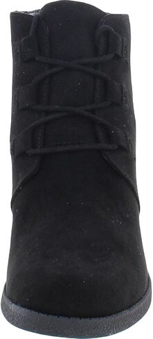 Style & Co. Womens Noellee Ankle Zip-Up Wedge Boots Black 8 Medium (B,M) in Saudi Arabia