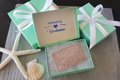 Hawaii Handmade Sea Glass Earrings, Aqua Wire Braided Teardrop Beach Glass Jewelry, Directly From Our Island of Oahu, Hawaiian March Birthday Gift For Women in Kuwait