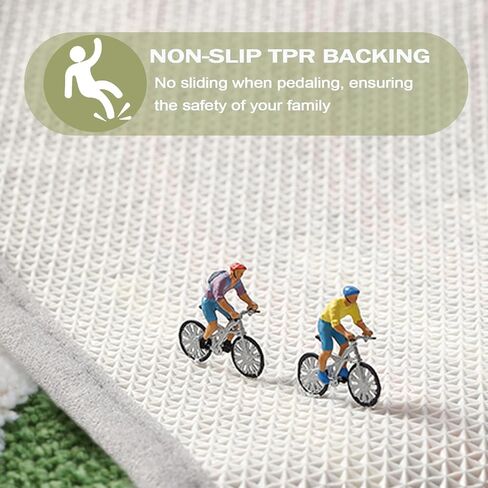 Cute Bath Mat, Moss Rug Soft Green Bathroom Rug, Non Slip Bath Mat Super Absorbent, Floral Nature Bathtub Mat Washable for Shower Bathroom Floor (Full Bloom, 32" x 20") in Kuwait