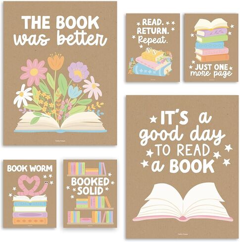 Reading Posters for Classroom Decor - Read Sign School or Home Library Wall, Reading Strategies Bulletin Board Decorations, Elementary & High School ELA Classroom Must Haves, English Teacher Supplies in Saudi Arabia