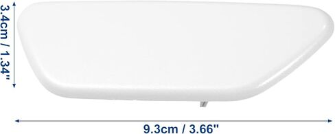 ACROPIX Front Left Bumper Headlamp Headlight Washer Spray Nozzle Cover Cap Fit for Subaru Forester - Pack of 1 White in Saudi Arabia