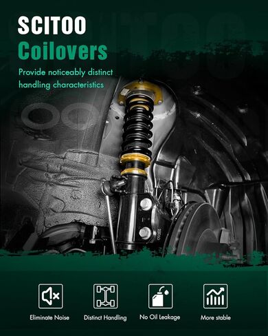مجموعات دعامات الصدمات Scitoo Coilover Suspensions مجموعة كاملة من مجموعات دعامات الصدمات تناسب 1995-2002 لفولكس واجن للكابريو/1985-1999 لفولكس واجن للجولف/1985-1998 لفولكس واجن لجيتا in Saudi Arabia