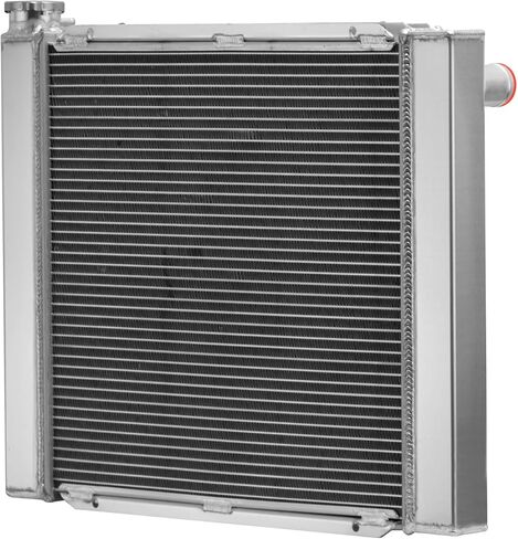 3 Row Universal 22'' Wide Radiator Replacement for Chevy GM SBC BBC Cooling Aluminum Radiators with Electric Cooling Fan Crossflow 22''X19'' in Kuwait