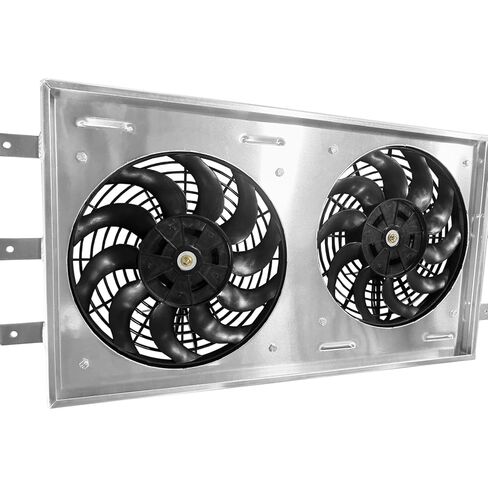 Radiator Shroud Fan for 1988-1994 Chevy S10 Blazer GMC S15 Jimmy Sonoma Electric Fan with Relay kit in Kuwait