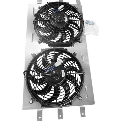 Radiator Shroud Fan for 1988-1994 Chevy S10 Blazer GMC S15 Jimmy Sonoma Electric Fan with Relay kit in Kuwait
