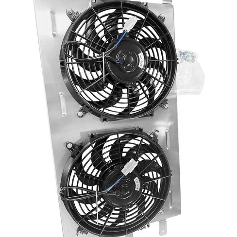Radiator Shroud Fan for 1988-1994 Chevy S10 Blazer GMC S15 Jimmy Sonoma Electric Fan with Relay kit in Kuwait