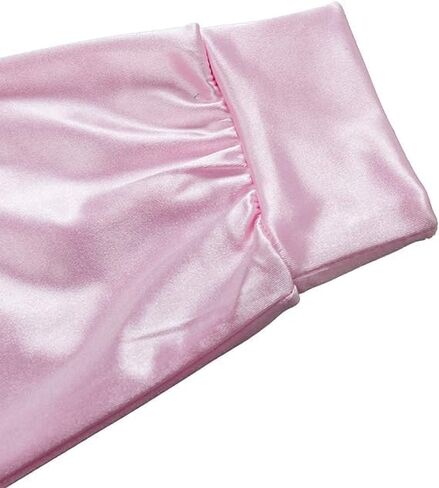 سترة نسائية من الساتان الوردي للسيدات في الخمسينيات مع وشاح للرقبة زي الهالوين التنكرية in Kuwait