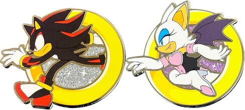 Sonic the Hedgehog Blind Bag Enamel Pin – Character Ring Series Mystery Collectible (officially licensed, Zen Monkey Studios) in Saudi Arabia