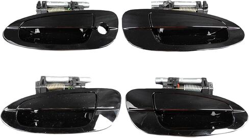 Compatible with Nissan 02-06 Altima EY1 Velvet Beige Metallic Set 4PCS Outside Door Handle 2002 2003 2004 2005 2006 in Kuwait