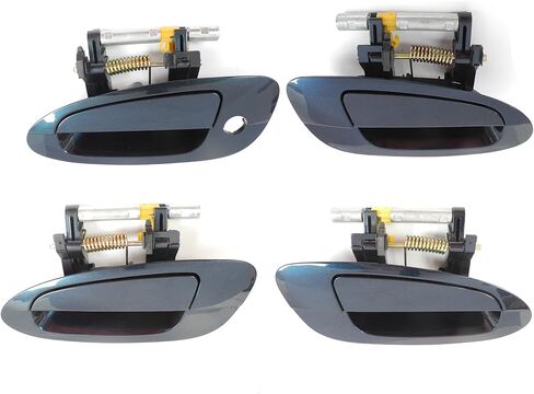 Compatible with Nissan 02-06 Altima EY1 Velvet Beige Metallic Set 4PCS Outside Door Handle 2002 2003 2004 2005 2006 in Saudi Arabia