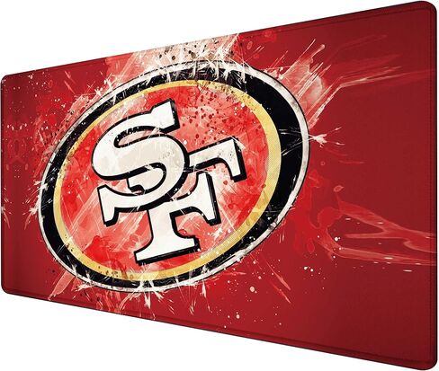 Large Mouse Pad Desk Mat for Home Office, Gaming Mousepad Extended Desk pad - Computer Keyboard Mouse Mat with Non-Slip Base and Stitched Edge Office Desk Organizers and Accessories in Kuwait