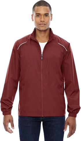 Ash City North End Men's Motivate Unlined Lightweight Jacket, Classic RED 850, XX-Large in Kuwait