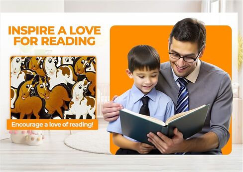 Horse Clip Bookmarks for Kids Students Cool Cute Animal Set of 10 Bulk Bookmark Funny Wacky Classroom Reading Incentives Library Rewards Novelty Party Favors Fun Prizes for Summer Reading Programs in Kuwait