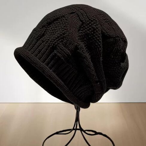Women Slouchy Beanie Skull Cap Fall Winter Spring Thin Knit Lightweight Single Layer Beanie Hat Medium in Saudi Arabia