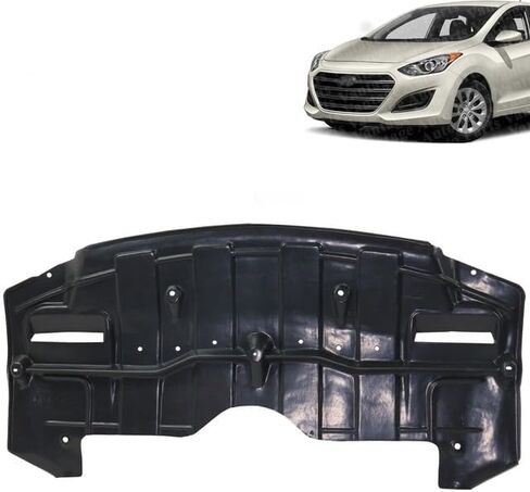 Front Engine Splash Shield Under Cover Compatible with Hyundai Elantra GT 2016-2017 | DIRECT REPLACEMENT | 29110A5700 | HY1228192 in Kuwait