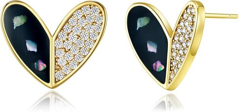 Gold Mother of Pearl Flower Stud Statement Earrings for Women by SNGIA, Dainty Bold Retro Handmade Trendy Natural Sea Abalone Shell Floral Bohemian Jewelry Gifts, Small Unique Baroque Turquoise Stone Summer Beach Fashion Earrings Accessories, Vintage Gems in Saudi Arabia