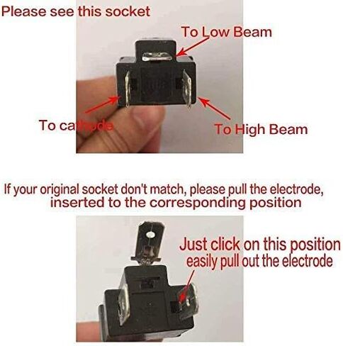 زوج مشرق معتمد من DOT 7x6 LED المصباح الأمامي عالي منخفض الشعاع مناسب لـ Freightliner FL 50 60 70 80 112 in Kuwait