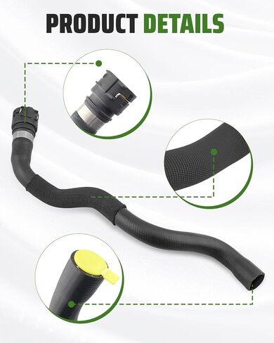 Heater Hose Fit for Audi A4 2009 2010 2011 2012 2013, for A4 Quattro 2008 2009 2010 2011 2012, Engine Coolant Overflow Tank Hose Replace 8K1819371AB in Saudi Arabia