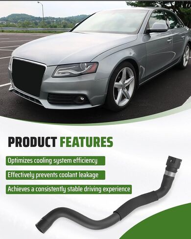 Heater Hose Fit for Audi A4 2009 2010 2011 2012 2013, for A4 Quattro 2008 2009 2010 2011 2012, Engine Coolant Overflow Tank Hose Replace 8K1819371AB in Saudi Arabia