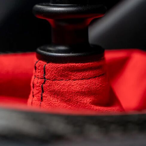 مجموعة أحذية Billetworkz Shift وE-Brake Boot Combo لدليل Subaru WRX (2022+) - مصنوعة من نسيج ميكروسويد ممتاز، وخياطة باللون الأحمر والأسود in Kuwait