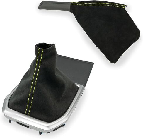 مجموعة أحذية Billetworkz Shift وE-Brake Boot Combo لدليل Subaru WRX (2022+) - مصنوعة من نسيج ميكروسويد ممتاز، وخياطة باللون الأحمر والأسود in Kuwait