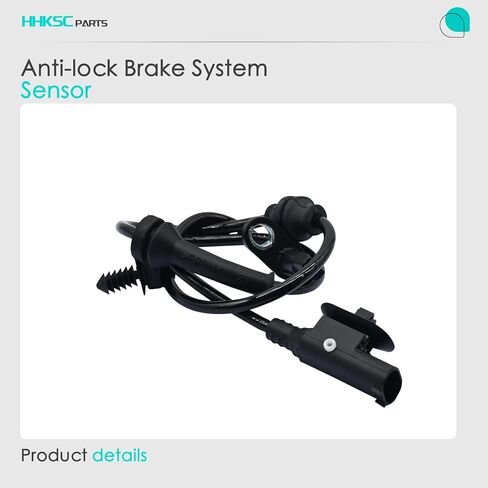 2pcs Rear Left and Right ABS Wheel Speed Sensor Compatible with Dodge Dart 68194428AA 68194428AB ALS3033 After 11/05/2012 14 15 16 2014 2015 2016 in Kuwait