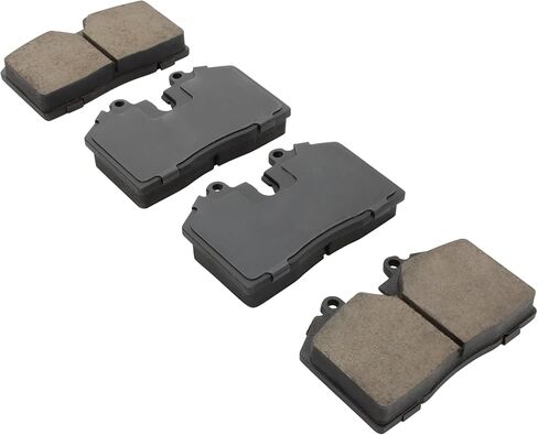 QUALITY -BUILT Work Force Semi-Metallic Rear Brake Pads 1002-0608M Compatible with 1984-1989 Porsche 911 in Kuwait