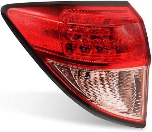 Outer Tail Light Red Passenge Side Compatible with 2016-2018 HRV HR-V Rear Tail Lamp HO2805109 33502T7SA01 (Right) in Kuwait