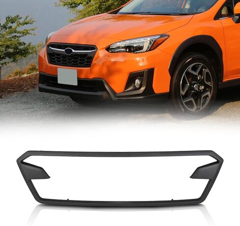 KARPAL Front Grille Trim Grill Shell Compatible with 2018 2019 2020 Subaru Crosstrek, Replacement for SU1202103 91123FL170 in Saudi Arabia