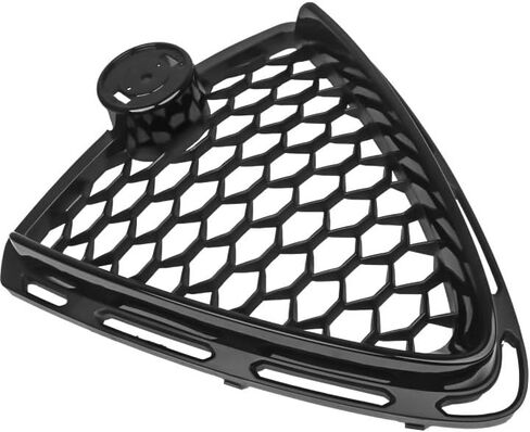 Front Grille Compatible with 2017 2018 2019 2020 2021 2022 2023 2024 Alfa Romeo Stelvio Gloss Black Replacement Bumper Upper Grill in Kuwait