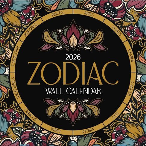TURNER PHOTOGRAPHIC Zodiac 12x12 Photo Wall Calendar (26998940109) in Kuwait