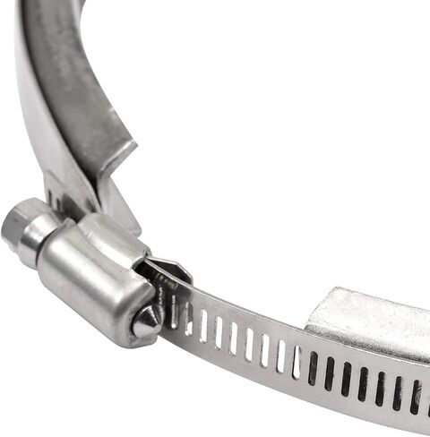 575.1078.3 Power Steering Reservoir Clamp, Stainless Steel Cover Clamp–Replacement for 575.1078, 575.1027, 575.1028, Q186425, NMCQ186425, Fits Heavy Duty Truck Reservoir Systems (1-Pack) in Saudi Arabia