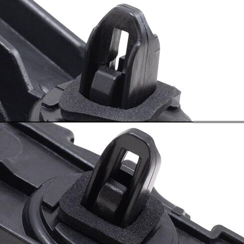 Brock Replacement Rear Driver Side, Side Bumper Support and Bumper Cover Retainer Compatible with 2007-2011 Camry & 2007-2011 Camry Hybrid in Saudi Arabia