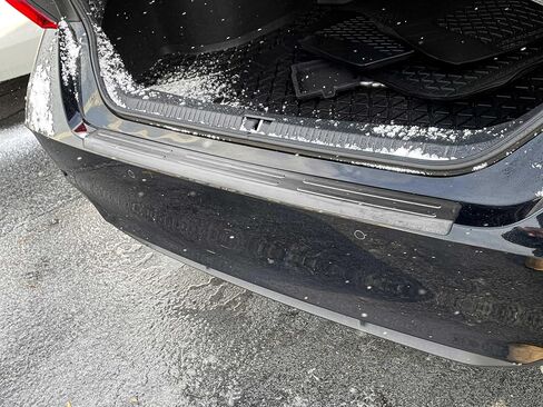 WeatherTech Custom BumperTopper لسيارة Toyota Avalon، واقي المصد الخلفي الهجين من Avalon (BP0074)، أسود in Saudi Arabia