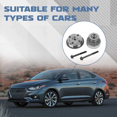 2pcs AT4Z-6C525-B Intake and Exhaust CVVT Sprockets, Fits for 2011-2019 Edge Expedition Explorer F-150 Mustang Taurus Transit MKX Mark Navigator, AT4Z-6256-B Engine Timing Gears in Saudi Arabia