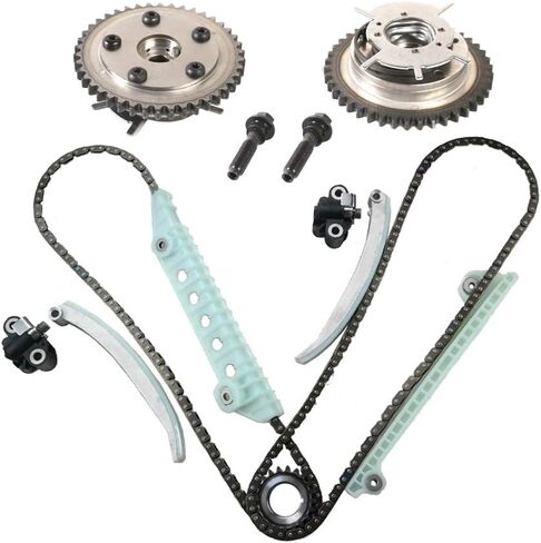مجموعة سلسلة التوقيت MOCA ومضخة الزيت والملف اللولبي VVT لسيارات Ford، 06-10 Explorer وMercury Mountaineer و07-10 Explorer Sport Trac 4.6L V8 in Saudi Arabia