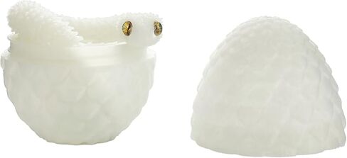 3D Printed Luminous Snake in Egg Collectible Figurine for Home Office Executive Desk Decor, Easter Basket Stuffers in Saudi Arabia