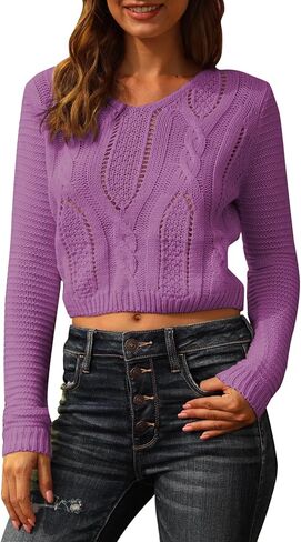 سترة نسائية من PrettyGuide بأكمام طويلة مع أربطة علوية قصيرة in Kuwait