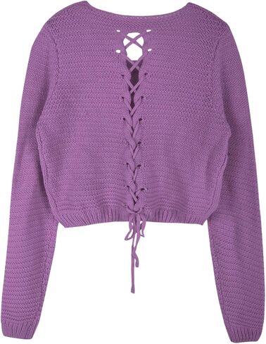 سترة نسائية من PrettyGuide بأكمام طويلة مع أربطة علوية قصيرة in Kuwait