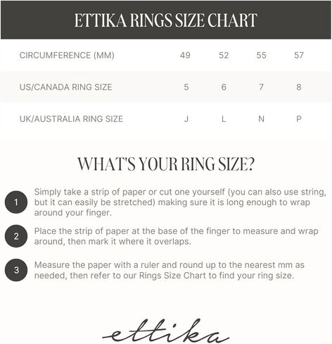 Ettika Modern Minimalist Dome Ring. 18K Gold Plated Rings for Women, 2Pcs Stackable Ring Set Bands for Women, Size 8 in Saudi Arabia