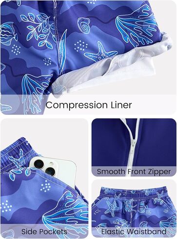 Boys Rash Guard Swimsuits 2 Piece Swim Set Zipper Long Sleeve Bathing Suit with Swim Trunks 3-12Y in Saudi Arabia