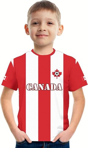 Kids Soccer Jersey for Boys Girls Football Training Shirt Uniform Sport Casual T Shirt for Soccer Fans in Saudi Arabia