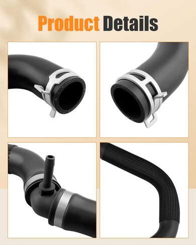 HG9Z-8260-A Radiator Hose Upper Fit for Ford Fusion 2.0L 4 Cyl EcoBoost 2017 2018 2019 2020#HG9Z8260A HG938B274AA in Saudi Arabia