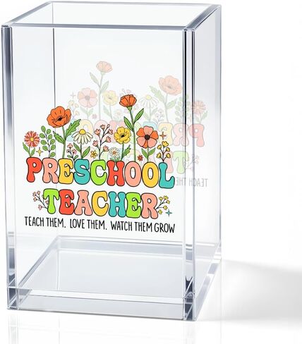 Social Worker Acrylic Cosmetic Pencil Holder Cup, Floral Books Pen Holder for Office Desk Accessories for Social Worker, Social Work Appreciation Gifts, Marker Holder, Funny MSW Thank You Gifts in Saudi Arabia