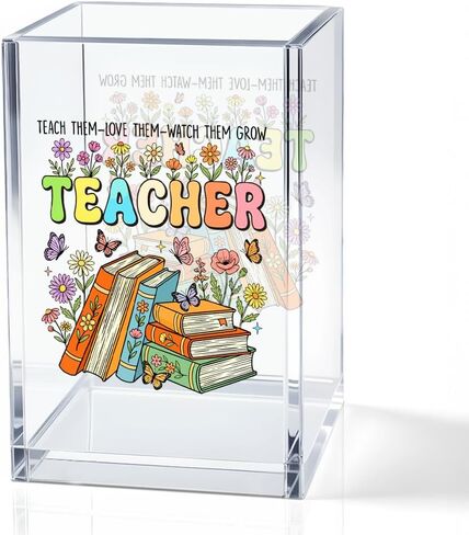 Social Worker Acrylic Cosmetic Pencil Holder Cup, Floral Books Pen Holder for Office Desk Accessories for Social Worker, Social Work Appreciation Gifts, Marker Holder, Funny MSW Thank You Gifts in Saudi Arabia