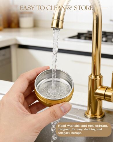 65 قطعة من علب الصفيح المصنوعة من الألومنيوم بوزن 1 أونصة مع أغطية، وحاويات مستحضرات التجميل بحجم مناسب للسفر وقابلة لإعادة الملء، وحاويات بلسم الشفاه، وعلب صغيرة مع أغطية للمرهم، وألواح اللوشن، ومرطب اللحية، والشموع in Kuwait