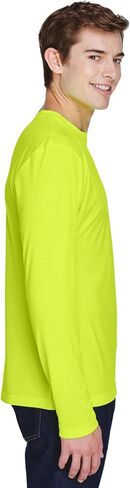 Team 365 Men's Zone Performance Long-Sleeve T-Shirt 4XL SAFETY YELLOW in Kuwait