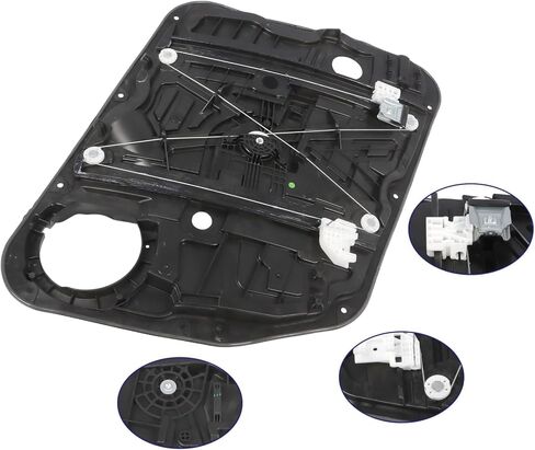 82481-D9010 Front Right Passenger Side Power Window Regulator with Panel Compatible with Sport Age 2017-2021 in Saudi Arabia