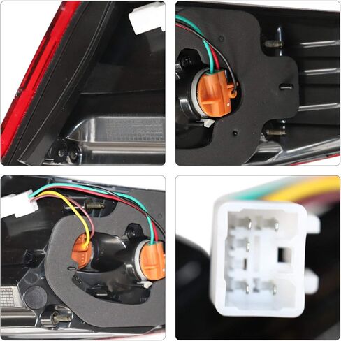 Tail Light Assembly Fit for Hyundai Sonata 2015 2016 2017, Halogen Outer Rear Tail Lamp OE/OEM Part Number 92401C2000, Left Driver Side in Kuwait